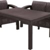 Baštenski set Corfu Fiesta Pe ratan CU 223230 - Curver