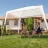 Baštenska tenda bez bočnih strana bela 2.7 x 2.7 m