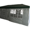 Tenda sa 6 bočnih strana zeleno/bela 047018