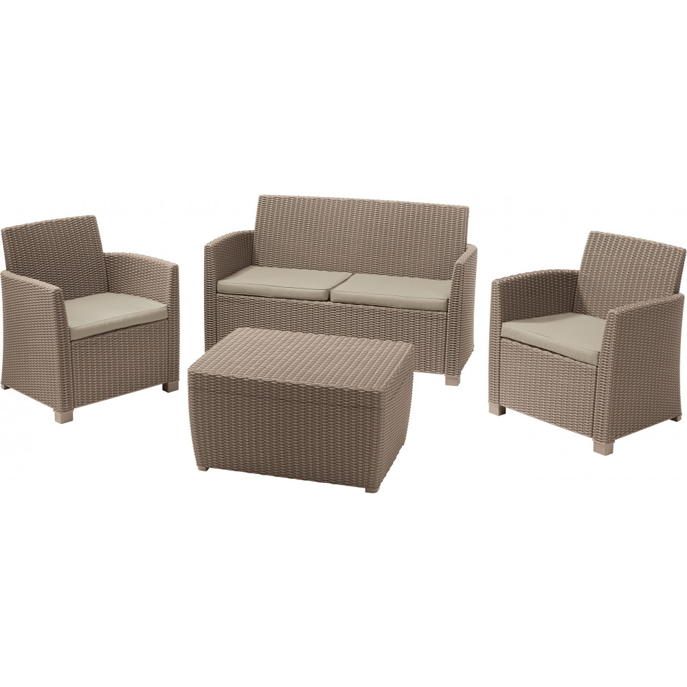 Baštenski set Mia - kapućino
