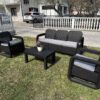 Baštenska garnitura Lugano 3 - antracit - Slika 8